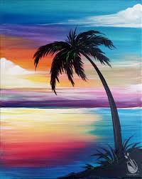 As there is generally less clarity in sunset scenes, you need to rely more on color and light to create interest in your painting. Paint Sip Wine Have Fun At Our Colorado Springs Co West Paint Studio Painting With A Twist