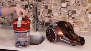 Bissell Hard Floor Expert Canister Vacuum 1154w Reviews Hard Floor Expert Canister Vacuum How To Clean The Filter 1547 Youtube