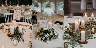 Summer flowers and candles make centerpieces look their best, adding charm and unique touches to table decor. 25 Budget Friendly Simple Wedding Centerpiece Ideas With Candles Emmalovesweddings