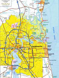Street Map Of Jacksonville Florida Large Jacksonville Maps For Free Download And Print | High-Resolution And  Detailed Maps