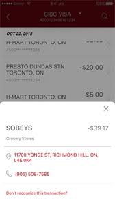 If you're used to seeing pending transactions at least you know they show authorisations and not just the final charge, but it can be difficult to ascertain when they do. Credit Card Transaction Enhancements Cibc