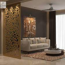 1.1 modern room divider curtains in 2020 1.2 wood design room divider screen from a simple undulating wooden screen courtesy of design icons charles and ray eames to a. Wood Modern Decorative Room Divider Rs 550 Square Feet Upstart Solutions Id 22087934248
