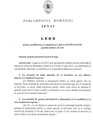 Jun 17, 2021 · proiect de lege pentru modificarea și completarea legii nr. Forma AdoptatÄ De Senat A Proiectului De Lege Privind Modificarea Legii Pensiilor Militare Huhurez Com