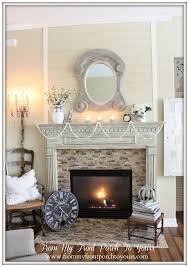 Fireplace Makeover Diy Planked Wall Fireplace Makeover Living Room Wood Diy Fireplace Makeover