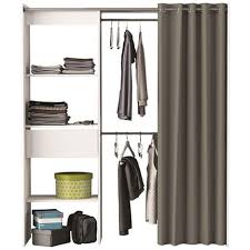 Kit Dressing Extensible Cargo 1 Tiroir L114 168xh187cm Rideau Pas Cher A Prix Auchan