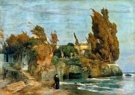 By the sea was notably. Arnold Bocklin Villa By The Sea 2nd Edition Art Print Canvas On Stretcher