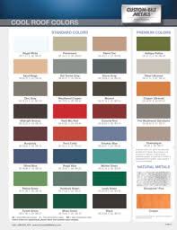 Standing_seam_roofing_color_chart Custom Bilt Metals Pdf