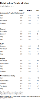 Many Sunnis And Shias Worry About Religious Conflict Pew