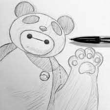 Cute Baymax Drawings Google Search Baymax Drawing Cute Drawings Drawings
