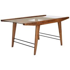Italian square plexiglass modern coffee table produced by minotti. Modernist Coffee Table In Mahogany Brass And Glass France 1950 For Sale At 1stdibs