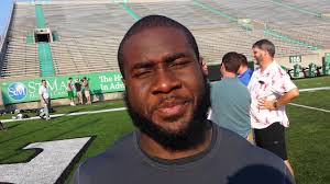 Marshall Football's Jermaine Holmes Post Practice Interview Day 1
