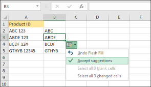 Microsoft Excel Tutorials How To Use Flash Fill