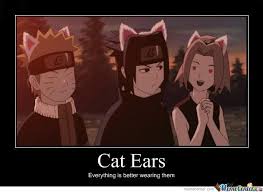 Cat Ears Sakura And Sasuke Anime Naruto Naruto The hokage feels lonely and gets attached to a stray cat. sakura and sasuke anime naruto naruto