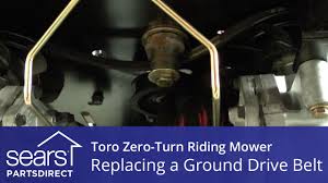 Start date dec 15, 2011. How To Replace A Toro Zero Turn Riding Mower Ground Drive Belt Youtube