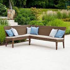 Illustration Of Outdoor Corner Bench Ideas Which Are Perfect For Family Entertaining Garden Bench Cushions Outdoor Storage Bench Outdoor Corner Bench