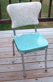 recovering vinyl kitchen chairs (with