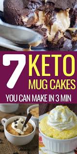 7 Easy Yet Wonderfully Delicious Keto Mug Cakes Keto Mug Cake Low Carb Mug Cakes Keto Chocolate Mug Cake