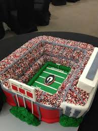 I was going to decorate it as a surprise but he didn't go out when i. Football Stadium Cake Savoury Cake Sport Cakes Football Cake