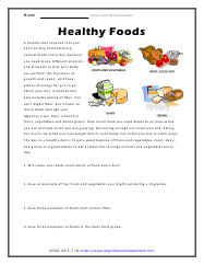 This website from the centers for disease control and prevention has information about the prevalence of children who are overweight. Using Text And Illustrations To Comprehend Worksheets
