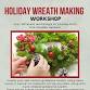 Holiday Wreath Making Workshop with McCourtie Park event in Somerset Center, MI