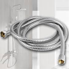 Hand shower 1jet acs chrome with hose sensea trio retro. Shower 1pcs 2m Long Stainless Steel Flexible Replace Handheld Shower Head Hose Shower Heads