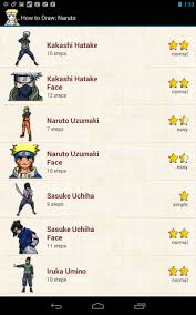 Shade the small circle in the center. Amazon Com How To Draw Naruto Manga Characters Appstore For Android