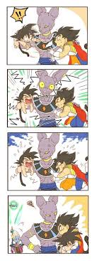 Lord Beerus Separates Baby Goku From Child Vegeta Visit Now For 3d Dragon Ball Z Shirts Now On Sale Kid Vegeta Dragon Ball Z Anime Dragon Ball