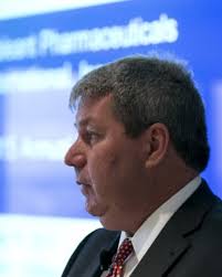 Valeant selects trio to fill in for ailing CEO; shares dive