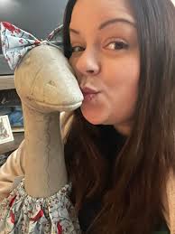 I know it's been a while since I've posted Gertie but that's because she's  obviously been having too much fun in this snow globe (I tried to redo the  actual globe part