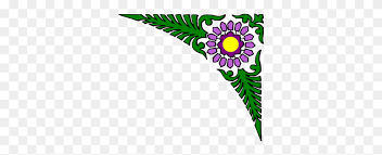 Large collections of hd transparent floral pattern png images for free download. Corner Border Clipart Simple Flower Clipart Stunning Free Transparent Png Clipart Images Free Download