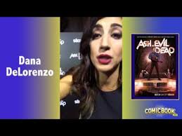 Dana delorenzo was born and raised in youngstown, ohio and showed a love of comedy at a very early age, when at 3 years old she told jokes to herself on her tape recorder. Dana Delorenzo On Ash Vs Evil Dead Red Carpet Video Dailymotion