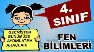 Geçmişten günümüze kadar kullanılan aydınlatma araçları; 4 Sinif Fen Bilimleri Gecmisten Gunumuze Aydinlatma Araclari Youtube