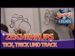 Sie wurden tick, trick und track getauft. Ducks Friends Zeichenkurs Tick Trick Und Track Disney Channel Youtube