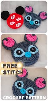 Stitch cartoon disney cross stitch cross stitch baby tapestry crochet knitting charts crochet knit stitches stitch patterns embroidery patterns pixel crochet. Stitch Mouse Crochet Pattern Disney Crochet Patterns Crochet Disney Crochet Mickey Mouse