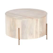 Stavros Whitewashed Wooden Round Coffee Table Pier 1 In 2020 Drum Coffee Table Round Coffee Table Round Wood Coffee Table