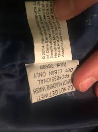 Some jackets are too delicate to be tossed into the washing machine, even on the gentle cycle, and require washing by hand. Nascar Jacket Gem