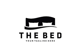 Download Minimalist Bed Logo Design Icon Vector Graphic By Sore88 Creative Fabrica PSD Mockup Templates