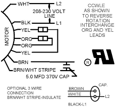 Tabel fan four wire wiribg. 3 Wire And 4 Wire Condensing Fan Motor Connection Hvac School