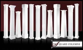 Clean the concrete surface with soap and warm water, removing any old paint. Melton Classics Square Columns Call 800 963 3060