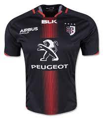 5/5 stade toulousain toulouse adults xl rugby union shirt jerset trikot. Stade Toulousain 2015 16 Blk Home Away Third Shirts Rugby Shirt Watch