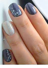 Genießen sie die schönen seiten des lebens. Beauty Nails For Winter Nice Ladies Bridal Nail Art Nail Art Nail Art Wedding