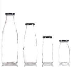 Top glass liquor bottle manufacturer in china, shandong yuncheng ruisheng glass co. Supplier Round 500ml Milk Juice Drink Glass Bottle Custom Logo Glass Bottle Jars Wholesale Myeasyglass