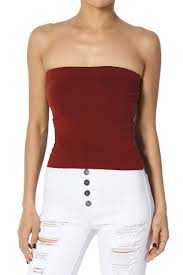 themogan themogan junior s built in shelf bra no slip stretch cotton crop tube top walmart com cropped tube top short sleeve maxi dresses tube top