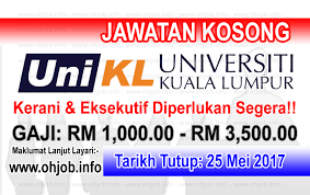 Jawatan kosong pejabat setiausaha kerajaan negeri perlis 2020. Jawatan Kosong Unikl Universiti Kuala Lumpur 25 Mei 2017 Jawatan Kosong Kerajaan Swasta Terkini Malaysia 2021 2022