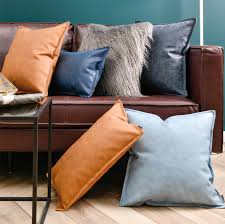 D difaric orange throw pillow covers 18x18 burnt grey decorative pillows covers outdoor cushion case abstract art modern square for couch bed sofa chairs decor set of 4 4.2 out of 5 stars 9 $16.99 $ 16. Blue Sofa Orange Pillows Novocom Top