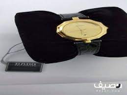 ساعه رادو سويسري أصلية لم تستخدم بعلبتها leather leather watch wearable