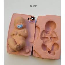 Molde Silicone Kit 3 Bebes Brucos Realista Blk3bbbr R 120 75 Em Bonecos De Ceramica Plastica Artesanato Com Ceramica Plastica Trabalhos Manuais Com Argila