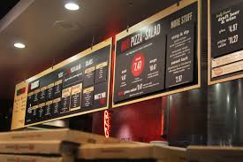 Mod Pizza Menuboard