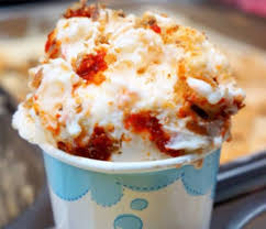 Like a real nasi lemak dish, except it's paired with coconut ice cream that will sit inside a pandan waffle bowl. Malaysian Eats Bringing Bacon Sambal And Nasi Lemak Ice Cream To The World Food Desserts Eat