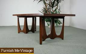 Victorian queen anne style mahogany antique nightstand / end table. Mid Century Modern Broyhill Brasilia Coffee Table Furnish Me Vintage Mid Century Modern Furnishing Broyhill Brasilia Broyhill